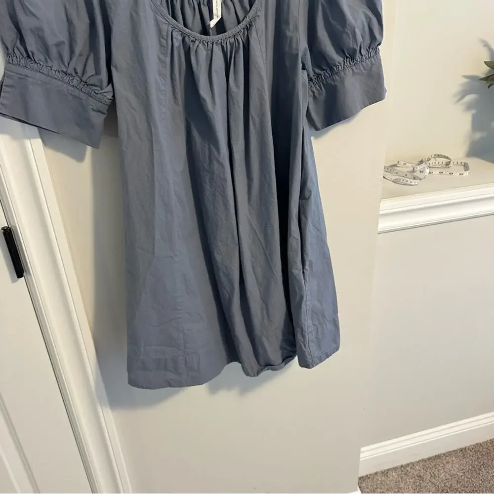 Apiece Apart Blue Mini Dress Medium - Picture 9 of 12